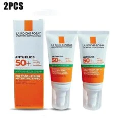 2PCS La Roche-Posay Anthelios Sunscreen SPF50+ Gel-Creme Anti-Brillance / Anti-Shine / La Roche Posay Sunscreen 50ml -Cosmetics Promotion Store 1366735898 max