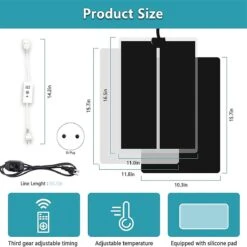 Resin Heating Mat, Epoxy Resin Curing Machine With Timer, Fast Hardening In 2 Hours, With Silicone 7 Resin Heating Mat, Epoxy Resin Curing Machine With Timer, Fast Hardening In 2 Hours, With Silicone -Cosmetics Promotion Store 1376103965 max