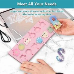 Resin Heating Mat, Epoxy Resin Curing Machine With Timer, Fast Hardening In 2 Hours, With Silicone