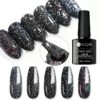 Uv Gel Nail Polish - Semi Permanent Glitter, Silver Laser Gel