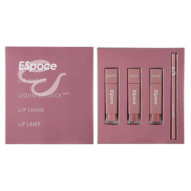 Matte Shine GlossyLipstick Lipliner Set Waterproof Long Lasting Non-Stick Cup 5 Matte Shine GlossyLipstick Lipliner Set Waterproof Long Lasting Non-Stick Cup - Image 5