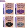 Smooth Lip Liner And Lipstick Set Long Lasting Matte-Lipstick Pigment Velvety A