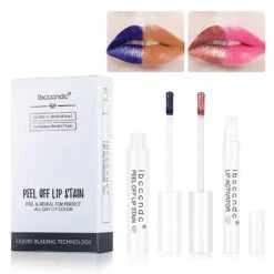 2 Pcs Tattoo Peel Off Lip Tint Long Lasting Waterproof Lip Stain -Cosmetics Promotion Store 1379177858 max