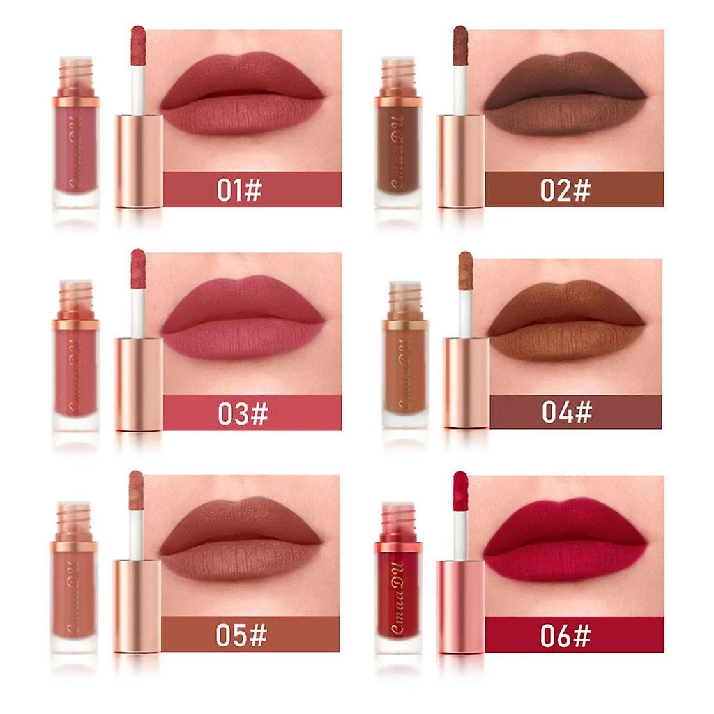 Velvet Matte Silky Lip Gloss Sexy Long Lasting Non-stick Cup Liquid Lipstick 1 1 Velvet Matte Silky Lip Gloss Sexy Long Lasting Non-stick Cup Liquid Lipstick 1