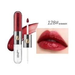Double Head Liquid Matte Lipstick Clear Plumping Lip Gloss Lip Stick Stain 108 -Cosmetics Promotion Store 1379178000 max