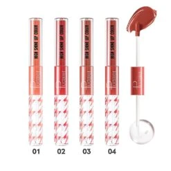 Double Head Liquid Lipstick With Clear Plumping Lip Gloss 4Pcs Lip Stick Stain 104 -Cosmetics Promotion Store 1379178092 max