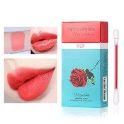 20pcs Disposable Liquid Non-Stick Tattoo Lip Stain Tattoo Lipstick Swab True Red -Cosmetics Promotion Store 1379178336 max