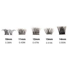 DIY Eyelash Extension Kit, Cluster Eyelash Extensions,90 Individual Lashes Kit -Cosmetics Promotion Store 1379704306 max