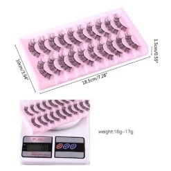 Super Long Length Eyelash Extension False Eyelashes Handmade Lash Cilios 10 Pair Style 1