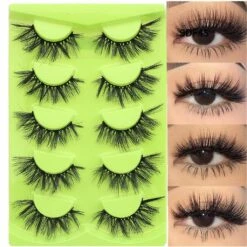 5 Pairs Long Wispy Fake Eyelashes Curl Volumes Strips Lashes For Women Girls 9DF48 8 5 Pairs Long Wispy Fake Eyelashes Curl Volumes Strips Lashes For Women Girls 9DF48 -Cosmetics Promotion Store 1379707540 max