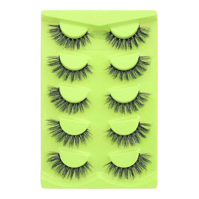 5 Pairs Long Wispy Fake Eyelashes Curl Volumes Strips Lashes For Women Girls 9DF48 3 5 Pairs Long Wispy Fake Eyelashes Curl Volumes Strips Lashes For Women Girls 9DF48 - Image 3
