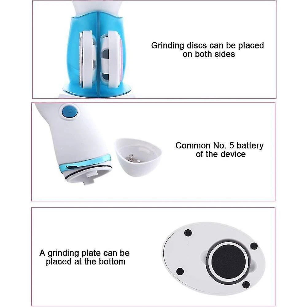 Electric Foot Grinder - Usb Peeling, Dead Skin Repair, Callus Care Device 2 Electric Foot Grinder - Usb Peeling, Dead Skin Repair, Callus Care Device - Image 2