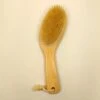 Wooden Bath Body Brush Shower Bristle Brush Massage Brush With Bent Handle
