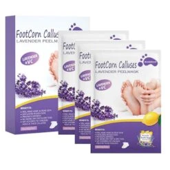 3X Exfoliating Foot Peel Mask Baby Soft Feet Remove Dead Skin Calluses -Cosmetics Promotion Store 1392713105 max