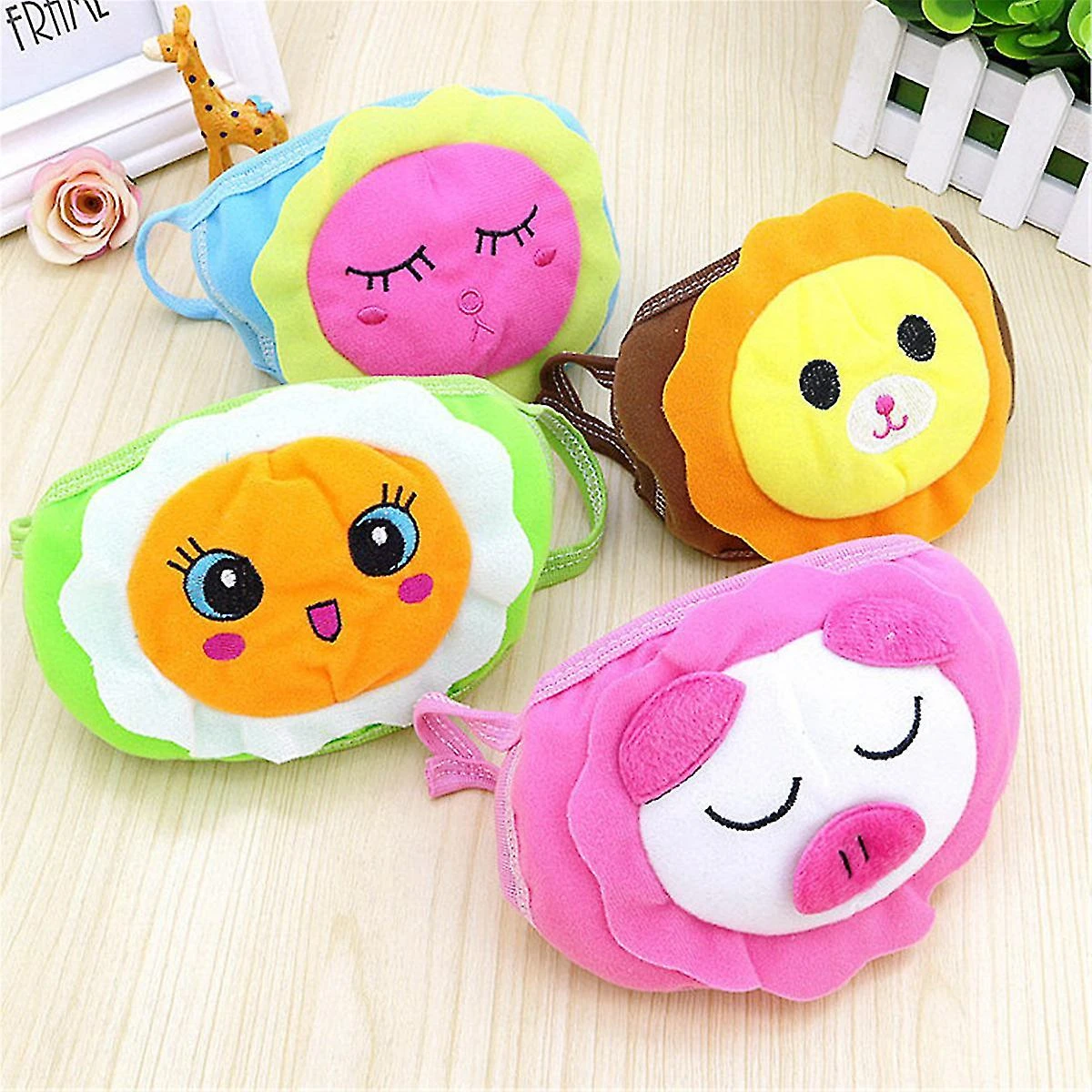 6pcs Thickening Boy Girl Cotton Kid Smoke Mask Children's Mouth Mask Face Mask Chumian 3 6pcs Thickening Boy Girl Cotton Kid Smoke Mask Children's Mouth Mask Face Mask Chumian - Image 3