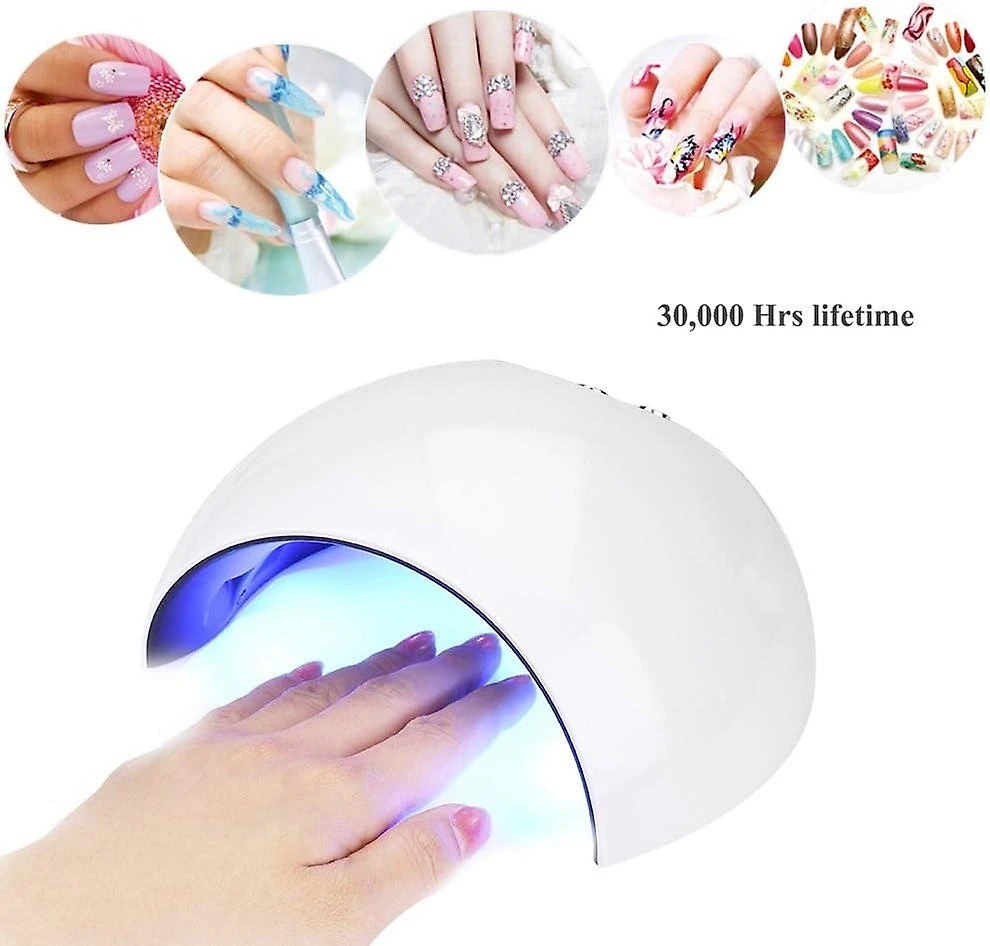 36W UV LED Nail Dryer, Ultra-portable UV Nail Dryer Lamp Nail Dryer Curing For Fingernail & Toenail 3 36W UV LED Nail Dryer, Ultra-portable UV Nail Dryer Lamp Nail Dryer Curing For Fingernail & Toenail - Image 3