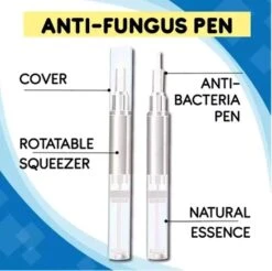 2pcs Anti-fungal Home Treatment Set Toenail Treatment Pen, Onychomycosis Repair Laser And Pen,quick And Visible, Safe And Easy To Use Ggk -Cosmetics Promotion Store 1405193935 max