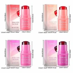 1/4pcs Blush Lip Gloss Stick Set Waterproof No Fading Applying Blush For Face Makeup 4 Pieces -Cosmetics Promotion Store 1408758709 max