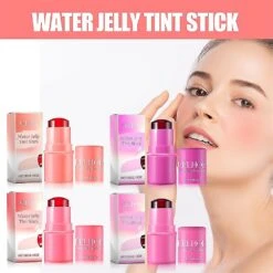 Milk Cooling Water Jelly Tint, Milk Jelly Blush, Water Jelly Tint Stick Pink
