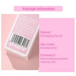 Boss Up Color Changing Lip OilDdgoods Lip GlossMagic Color Changing Lip Oil V2 2.2*2.2*8.1cm