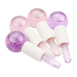 Beauty Ice Roller Globes For Facial Roller Cold Skin Massager Cooling Globes Gif Pink -Cosmetics Promotion Store 1447694076 max
