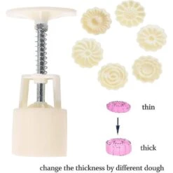 Sunrain 7 Pieces Bath Bomb Mold Set Includes 1 Pieces Bath Bombs Press And 6 Pieces Different Stam -Cosmetics Promotion Store 1450793660 max