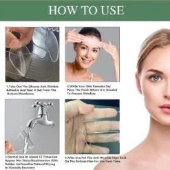 Patches For Reducing Wrinkles Set Of 11 Pcs Facial Wrinkle Remover Strips, Anti Wrinkle Patches For Forehead Eye Neck Chest And Silicone Pad Remove Fa