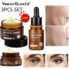 Retinol Face Cream+facial Serum+eye Cream Set Anti-aging Remove Wrinkle Eye Bag Whitening Moisturizing Skin Lightening Cream