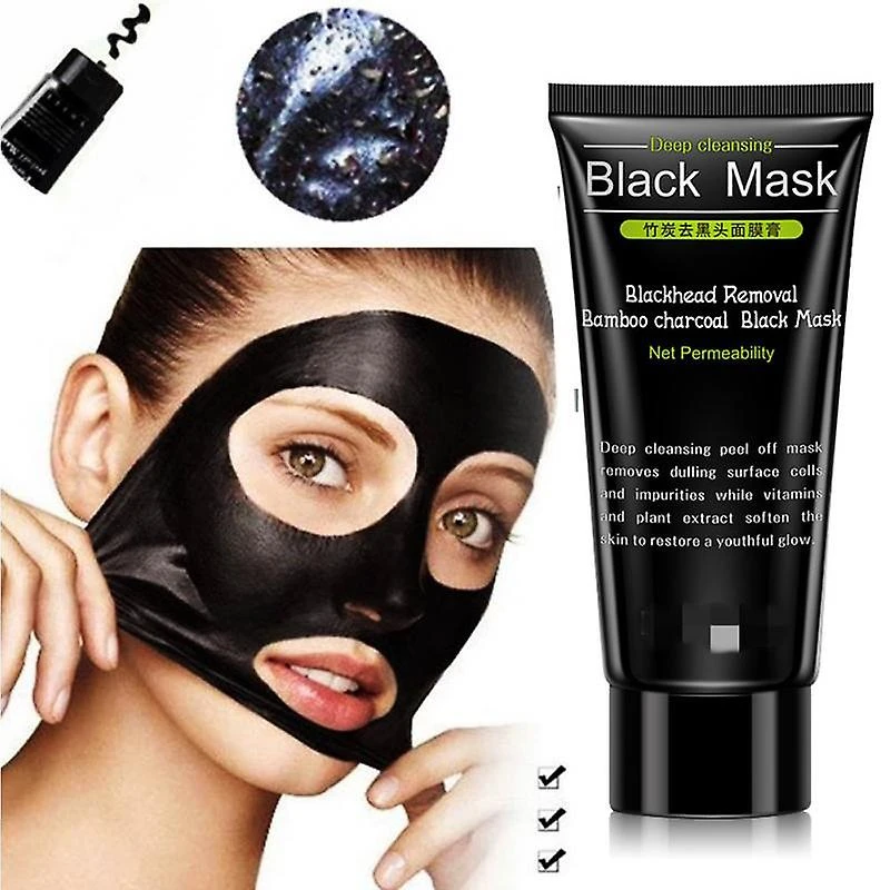60g Black Head Remover Nose Black Mask Face Care Mud Acne Treatments Peel Off Mask Pore Strip Peel Mask Oil Control Skin Care 1 60g Black Head Remover Nose Black Mask Face Care Mud Acne Treatments Peel Off Mask Pore Strip Peel Mask Oil Control Skin Care