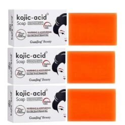 1-3pcs Genuine Kojic Acid Soap Bars Skin Lightening Whitening,bzz
