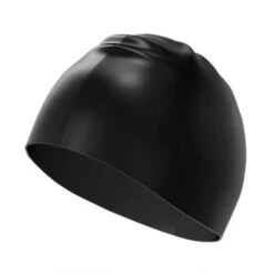 Extra Large Swim Cap Swimming Hat Non-Slip Design High Elastic Waterproof Hair Protection Swim Cap For Adults Black -Cosmetics Promotion Store 1469559419 max