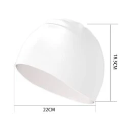 Extra Large Swim Cap Swimming Hat Non-Slip Design High Elastic Waterproof Hair Protection Swim Cap For Adults Black -Cosmetics Promotion Store 1469559427 max