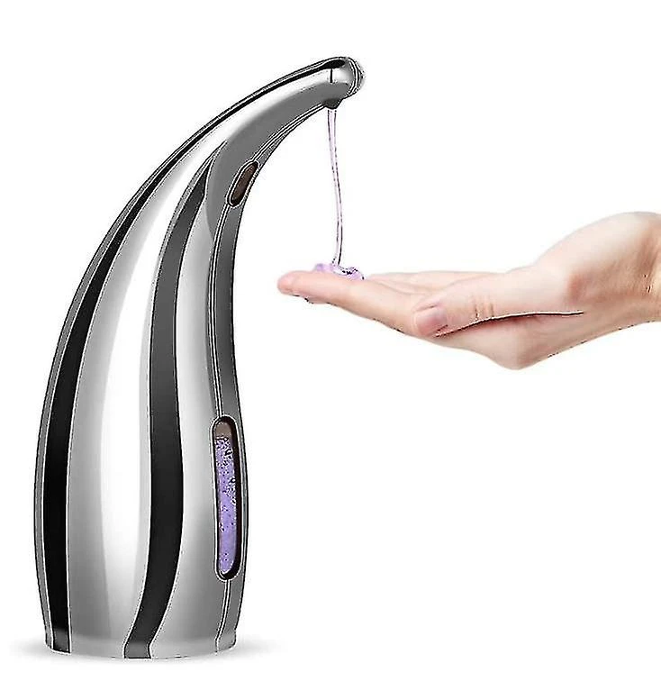 Dww-distributeur De Savon Induction Automatique Infrared Hand Sanitizer Machine Silver 2 Dww-distributeur De Savon Induction Automatique Infrared Hand Sanitizer Machine Silver - Image 2