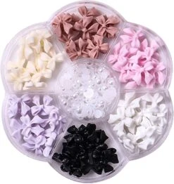 Colorful Bow-knot Nail Stud Rhinestones Crystal, 3d Bow Nail Art Decorations, Nail Accessories Set For Nail Stones Design Diy Decoration -Cosmetics Promotion Store 1474363236 max