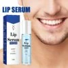 Lip Serum Blue, Lip Serum For Man, Roll-on Lip Gloss Eliminate Dryness Wrinkles Enhances Plump Gloss Remove Dead Skin 1pcs