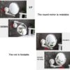 Suction Cup Wall Mirror Bathroom Mirror Makeup Mirror Wall Hanging Mirror 360 Adjustable Double Sided Magnifying Mirror Desktop Mirror Table Mirror