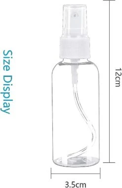Small Nebulizer Plastic Spray Bottle 60ml (Pack Of 10) -Cosmetics Promotion Store 1475760645 max