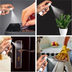 Small Nebulizer Plastic Spray Bottle 60ml (Pack Of 10) -Cosmetics Promotion Store 1475760674 max