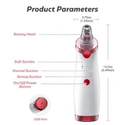 Skin Care Tools Blackhead Remover Face Deep Nose Cleaner T Zone Pore Acne Pimple Removal Vacuum Suction Facial Diamond Beauty