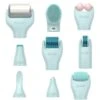 SQCLV Bio Roller 10 In 1 Derma Roller Kit, 0.25mm Microneedling Roller Microneedle Dermaroller With, Facial Beauty Roller Skin Care Tools10 Replaceabl