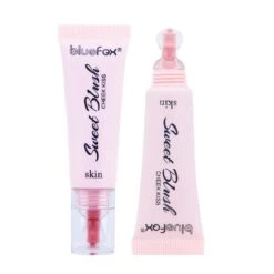 2pcs Liquid Powder Blusher Lip And Cheek Multi Function Face Powder Blusher Moisturizing Moisturizing Rouge Natural Six Colors 10ml Wet And Wild Cosme