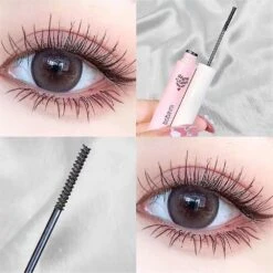 New Korean Cosmetics Black Brown Mascara Lengthens Eyelashes Extra Volume Waterproof Natural Lashes Female Professional Makeup Black -Cosmetics Promotion Store 1483290921 max