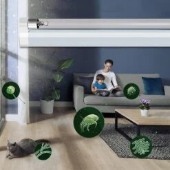 8w T5 Germicidal Light Uvc Disinfection Lamp Ultraviolet Kill Mite Uv Lamp 220v