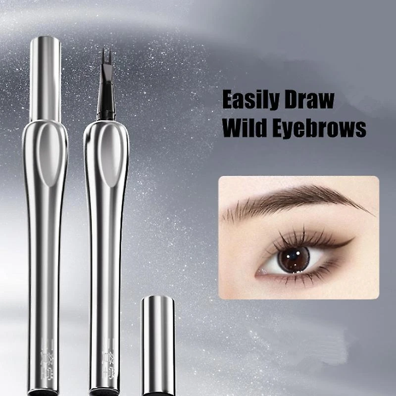 Sanzitang 2 Forks Liquid Eyebrow Pen Lower Eyelash Eyeliner Aegyo-sal Hair Line Pencil Waterproof Natural Wild Brows Eyes Beauty 01 4 Sanzitang 2 Forks Liquid Eyebrow Pen Lower Eyelash Eyeliner Aegyo-sal Hair Line Pencil Waterproof Natural Wild Brows Eyes Beauty 01 - Image 4