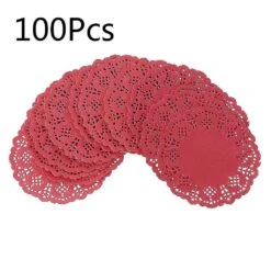 3.5" Lace Paper Cake Placemat Bake Oil Absorbing Paper Pizza Paper Mats Decor -Cosmetics Promotion Store 1490403692 max