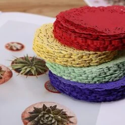 3.5" Lace Paper Cake Placemat Bake Oil Absorbing Paper Pizza Paper Mats Decor -Cosmetics Promotion Store 1490403839 max