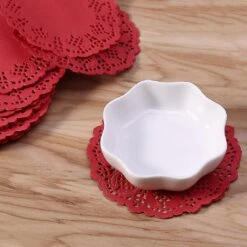 3.5" Lace Paper Cake Placemat Bake Oil Absorbing Paper Pizza Paper Mats Decor -Cosmetics Promotion Store 1490403868 max