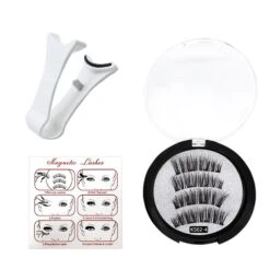 Magnetic False Eyelash With Eyelash Curler Artificial Extension Eyelashes For Beginner Professional Set A -Cosmetics Promotion Store 1492247585 max