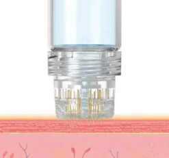Hydra Roller Microneedle Roller And Serum Applicator,Professional Microneedling Derma Stamp Skin Care Tool,Skin Stamper For Face, Hair, Beard 0.25mm -Cosmetics Promotion Store 1492373337 max