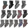 Floral Print Multi-function Scarf, Neck Cover, Face Mask